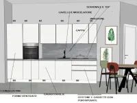 Cucina lineare in nobilitato altri colori 2026promosmart360 a prezzo scontato