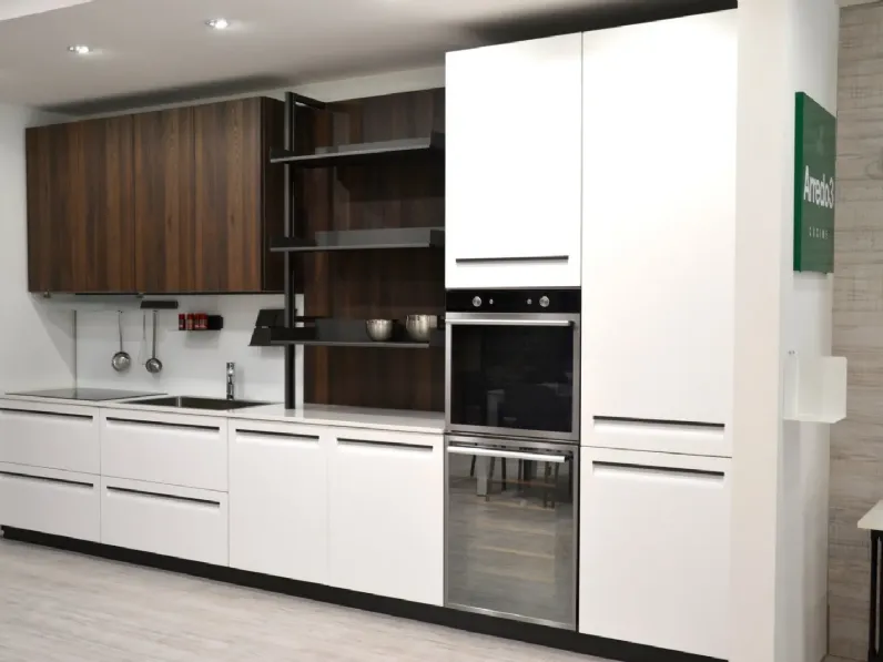 Cucina Cucina tekna lineare Arredo3 con un ribasso imperdibile