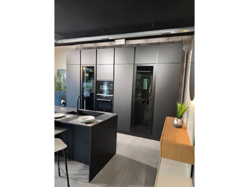 Cucina con isola moderna altri colori Mobilturi Gaia pet a soli 11000 Euro