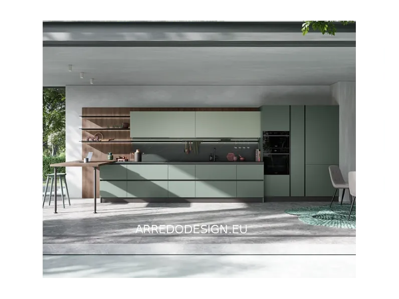 Cucina altri colori moderna lineare Ar-due Easy a soli 6050
