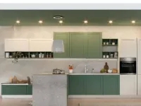 Cucina a PREZZI OUTLET in polimerico opaco Artigianale -50%