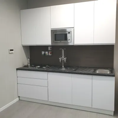 Cucina a PREZZI OUTLET in polimerico opaco Artigianale -50%