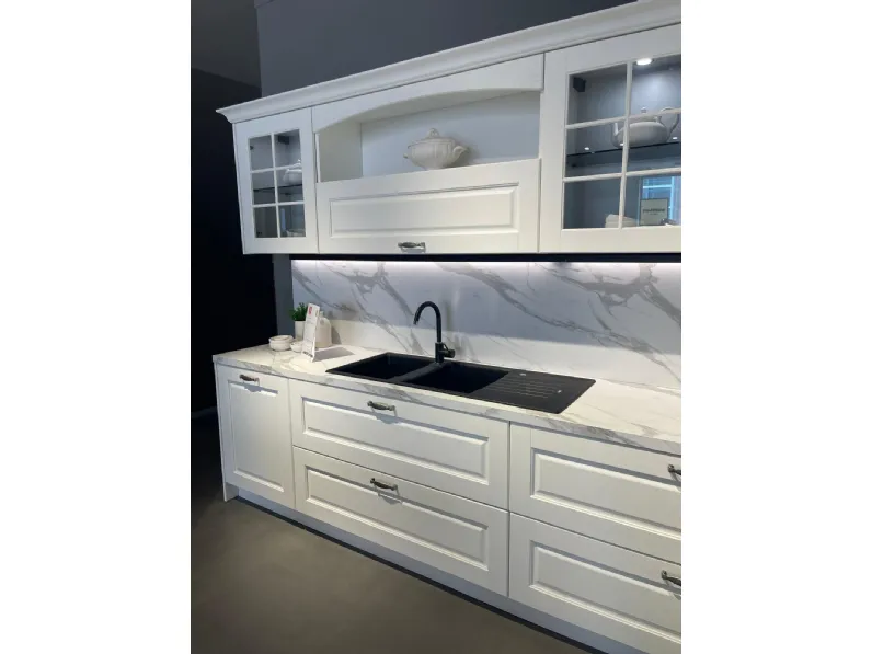 Cucina classica ad angolo Cv 657 cucina asolo arredo3 Arredo3 a prezzo ribassato