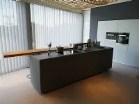 Cucina a prezzo ribassato ad isola design Artematica vitrum Valcucine