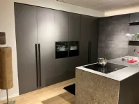 Cucina grigia design con isola Zampieri cucine Irori a soli 19900 Euro