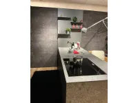 Cucina grigia design con isola Zampieri cucine Irori a soli 19900 Euro