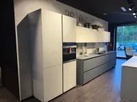 Cucina altri colori design con isola Lube cucine Oltre lux fenix  a soli 19690 Euro
