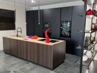 Cucina con isola design noce Binova Scava a soli 24300 Euro