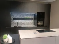 Cucina N elle e inside moderna altri colori Cesar con penisola scontata 50%