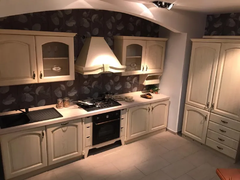 Cucina magnolia classica lineare Costanza Artigianale a soli 4790 Euro