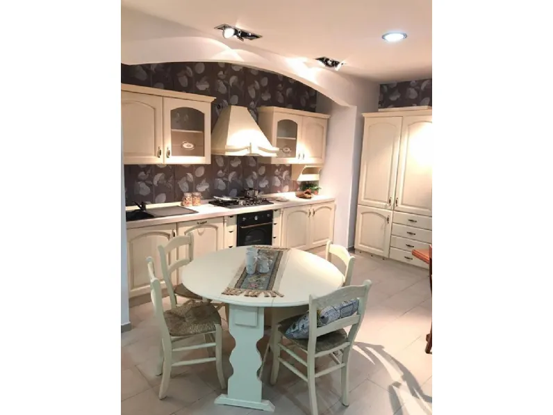 Cucina magnolia classica lineare Costanza Artigianale a soli 4790 Euro
