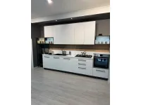 Cucina bianca moderna lineare Cucina sky  Ar-tre scontata