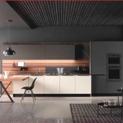 Cucina a PREZZI OUTLET in laminato opaco Arredo3 -40%
