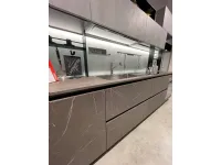 Cucina Liberamente moderna grigia Scavolini lineare scontata 40%