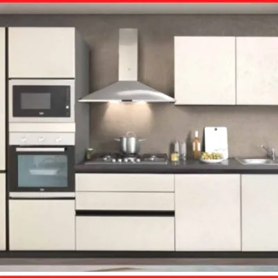Cucina a prezzo ribassato lineare moderna Zoe Artigianale