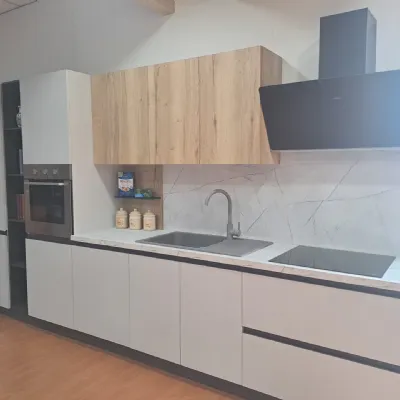 Cucina a prezzo ribassato lineare moderna Zoe Prima cucine