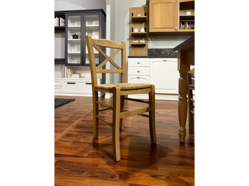 Cucina Mida classica bianca Colombini casa ad angolo scontata 50%