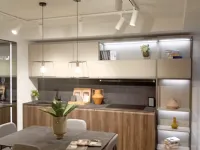 Cucina ad angolo design tortora Scavolini Formalia a soli 16900 Euro