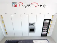 Cucina bianca design con isola Astra Line  a soli 9500