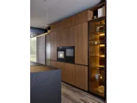 Cucina con isola in hpl altri colori Numa six 01 outlet a prezzo scontato