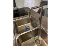 Cucina Scavolini moderna con isola bianca in laccata lucido Scenery