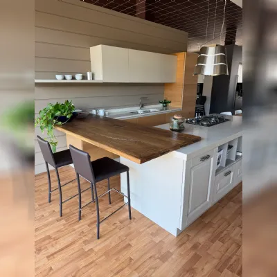 Cucina altri colori moderna con isola Zenzero e carola Arrex a soli 12800 Euro