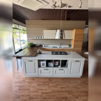 CUCINA con isola Arrex Zenzero e carola SCONTATA 50%