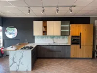 Cucina Loft-wall con penisola Arrex con un ribasso imperdibile