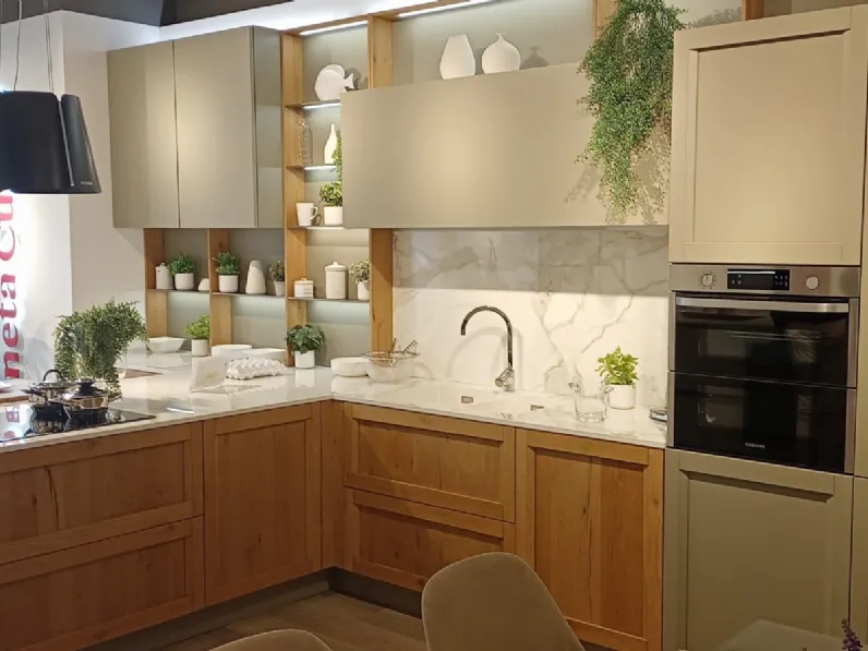 Cucina a prezzo scontato con penisola moderna Milano Veneta cucine