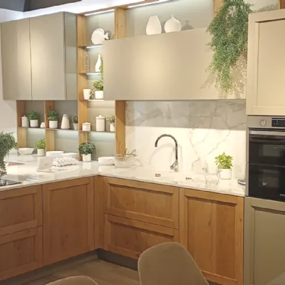 CUCINA con penisola Veneta cucine Milano SCONTATA 50%