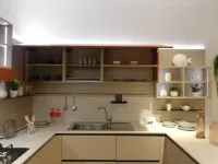 Cucina a prezzo scontato con penisola moderna Start time j Veneta cucine