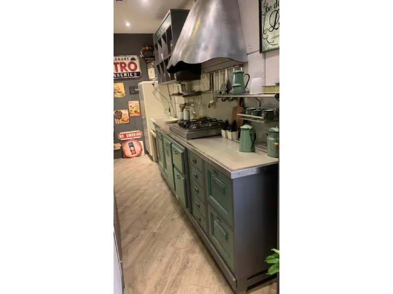 Cucina Marchi cucine design lineare altri colori in resina cementizia Lomi 