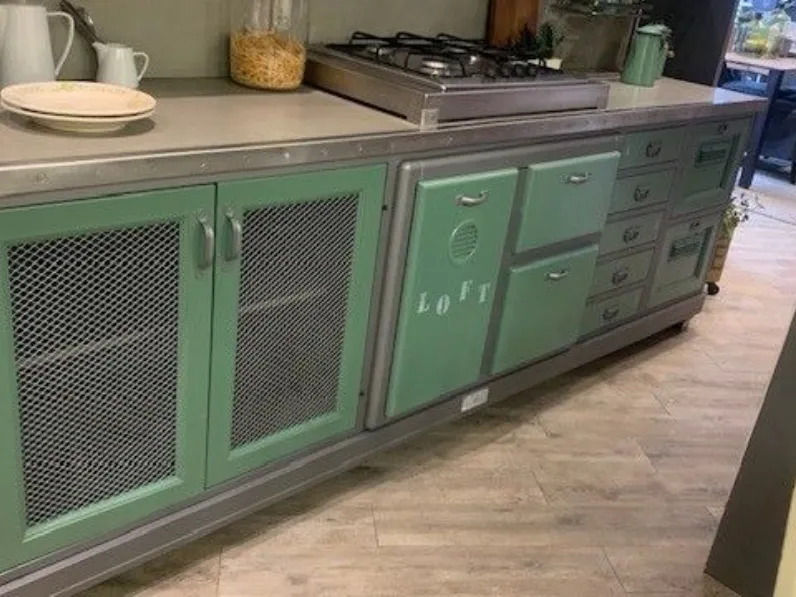 Cucina Marchi cucine design lineare altri colori in resina cementizia Lomi 