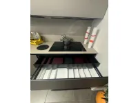 Cucina lineare in melaminico a prezzo scontato 51%