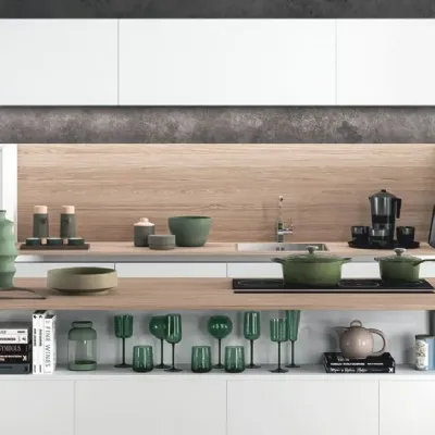 Cucina Cucina arredo3 modello cloe lineare Arredo3 con un ribasso imperdibile