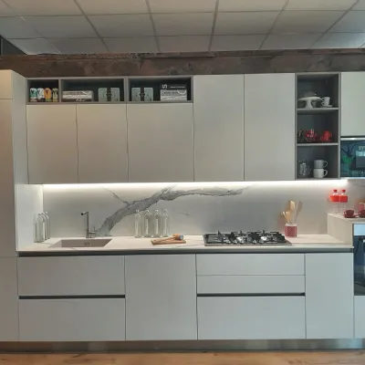 Cucina a prezzo scontato lineare moderna Domino Prima cucine