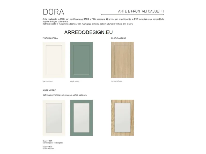 Cucina modello Dora Net cucine PREZZO SCONTATO 40%