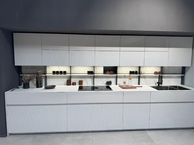 Cucina a prezzo ribassato lineare moderna Kelly Zecchinon