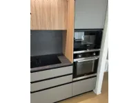 Cucina lineare moderna grigio Miton Menta a soli 9000