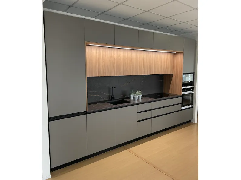 CUCINA lineare Miton Menta SCONTATA 55%