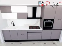 Cucina moderna lineare Silvia Artigianale a prezzo ribassato