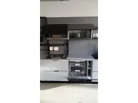 Cucina grigia moderna lineare Spring pro xl Dibiesse a soli 6900 Euro