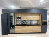 Cucina blu design lineare Tropea/piana Imab a soli 6900