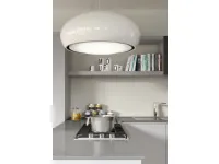 Cucina bianca moderna ad angolo Abuc Essebi in offerta