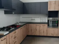 Arrex Anita, cucina antracite ad angolo, 3400.