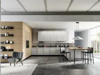 Cucina bianca moderna ad angolo Alma 01 Arredo3 in offerta
