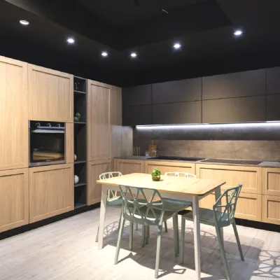 CUCINA ad angolo Arredo3 Cucina alma SCONTATA 48%