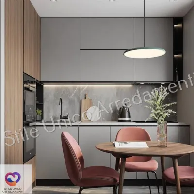 Cucina grigio moderna ad angolo Colombini casa Beth a soli 6900