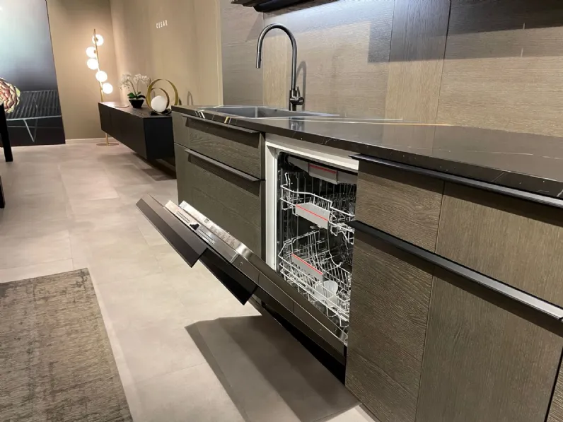 Cucina Intarsio ad angolo Cesar con un ribasso imperdibile