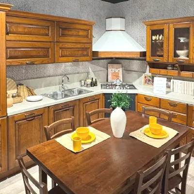 Cucina ad angolo classica noce La casa moderna Panera a soli 8400 Euro